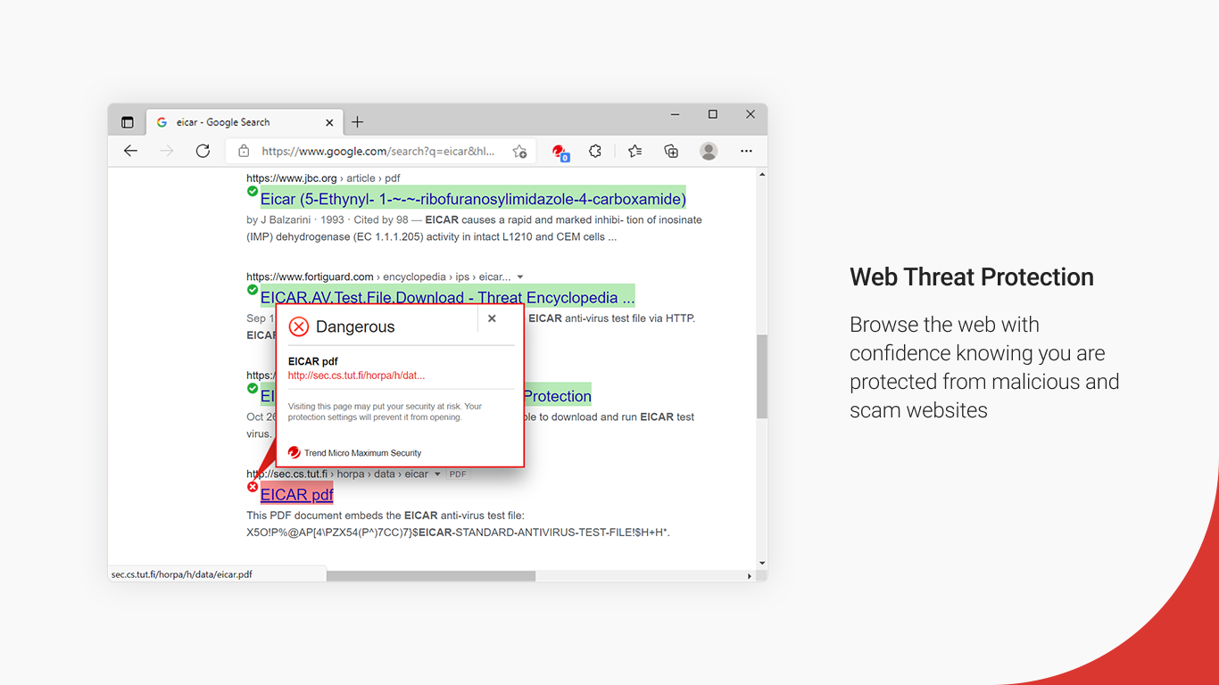 Trend Micro Antivirus Plus Security screenshot
