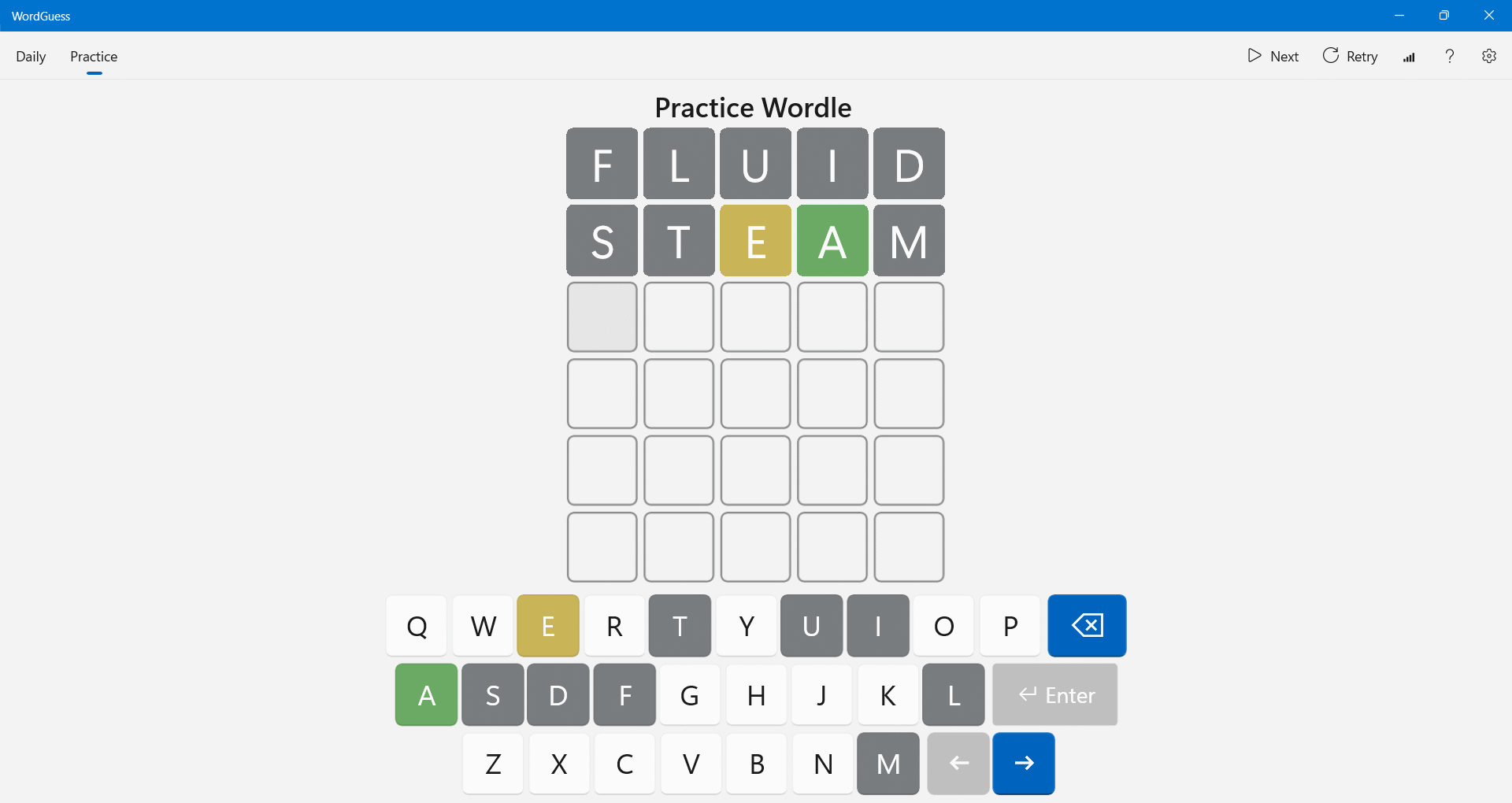 WordGuess screenshot