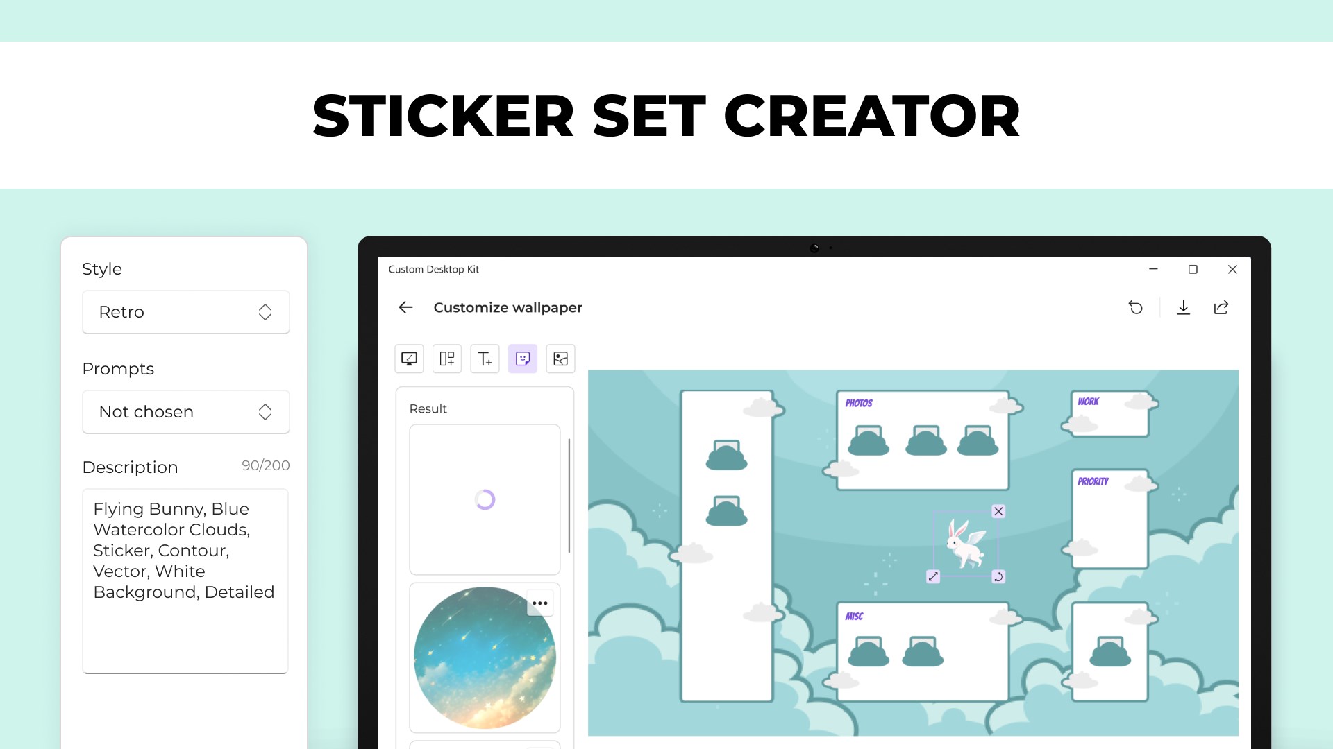 Custom Desktop Kit - Aesthetic themes & wallpapers screenshot