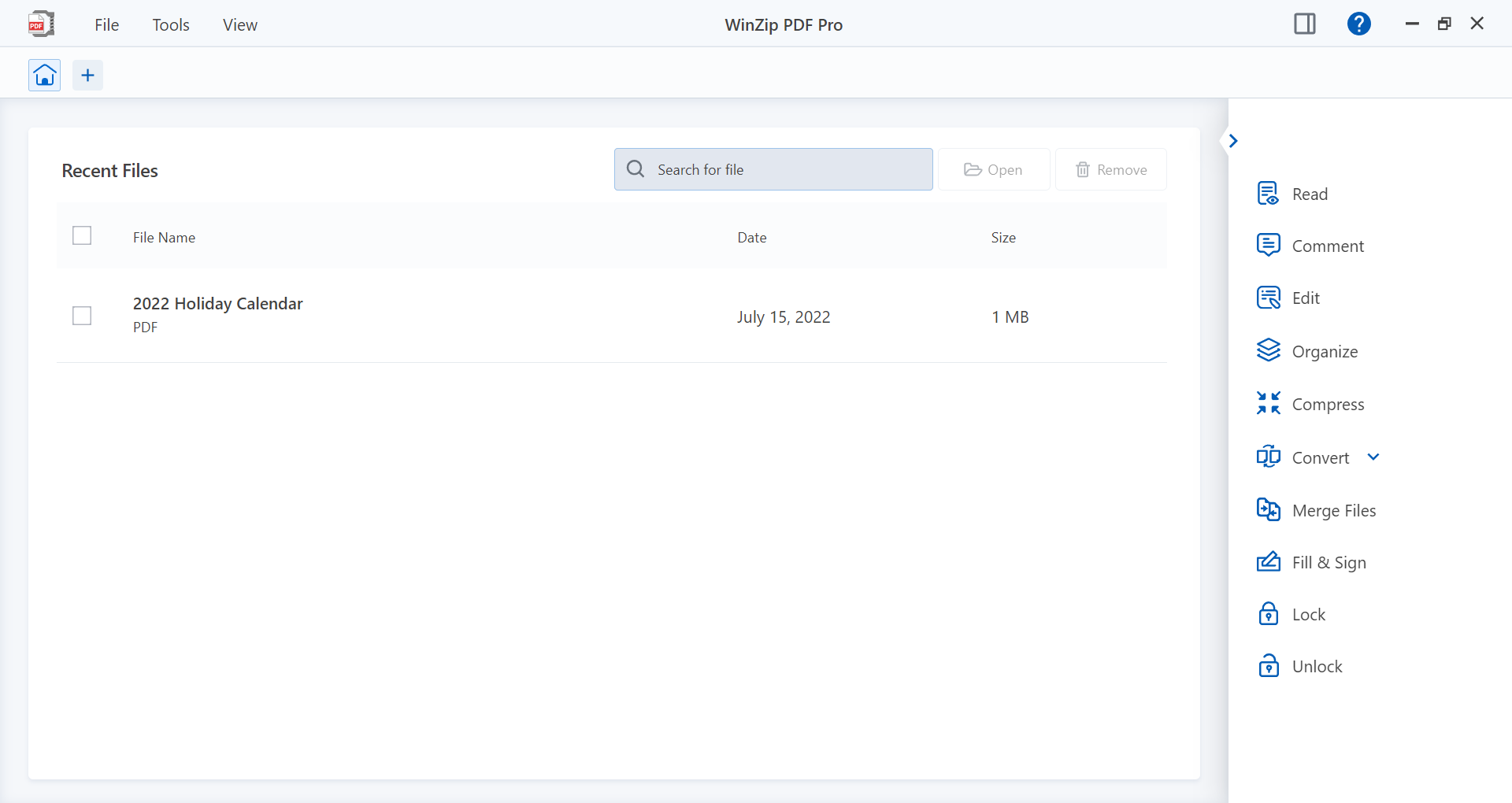 WinZip PDF Pro screenshot