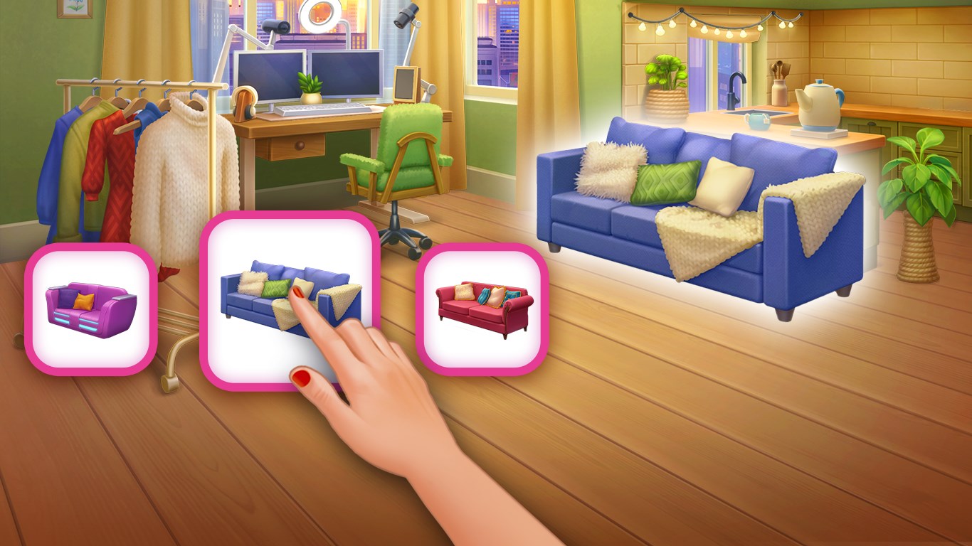 DesignVille: Merge & Design screenshot