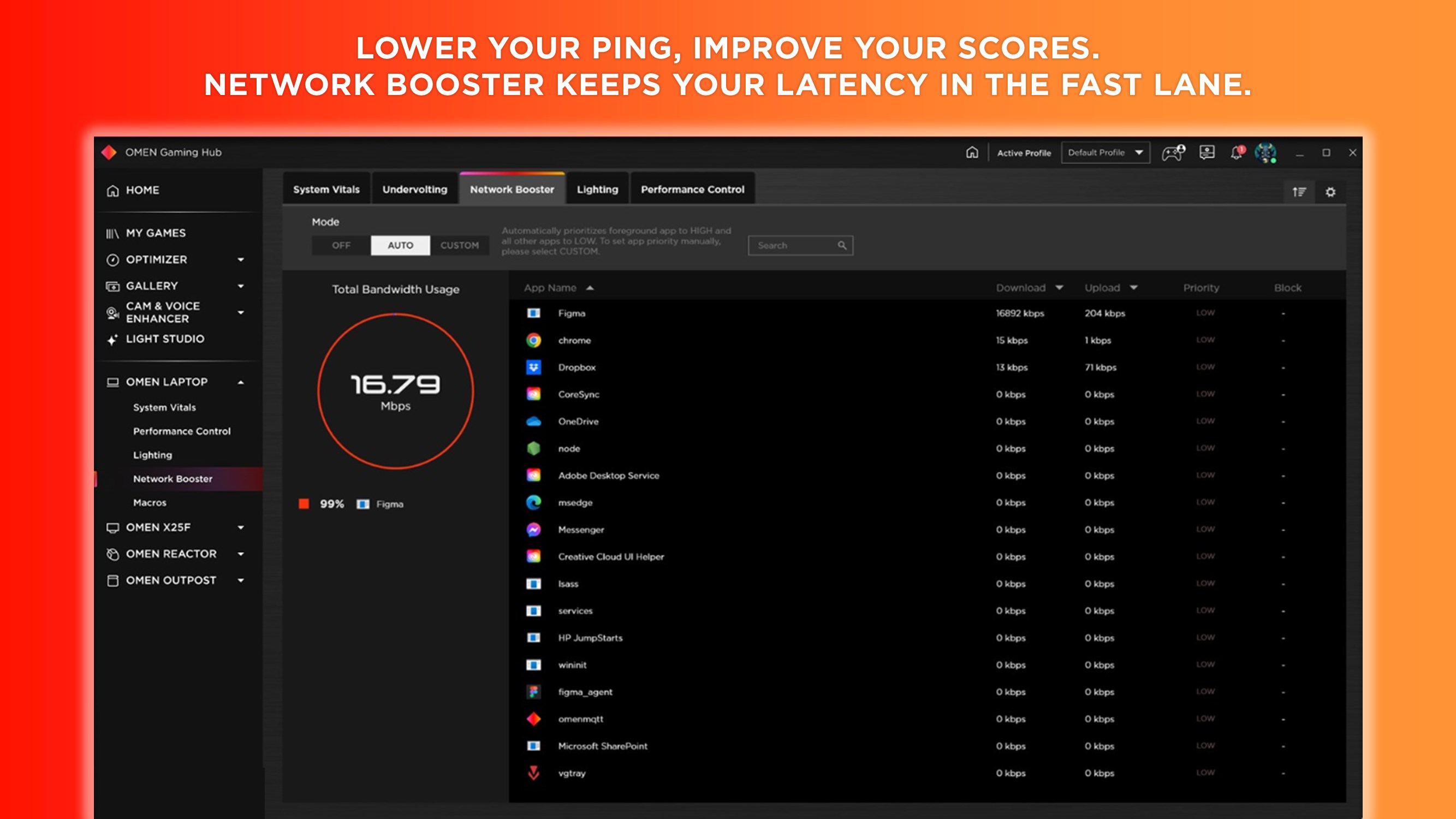 OMEN Gaming Hub screenshot