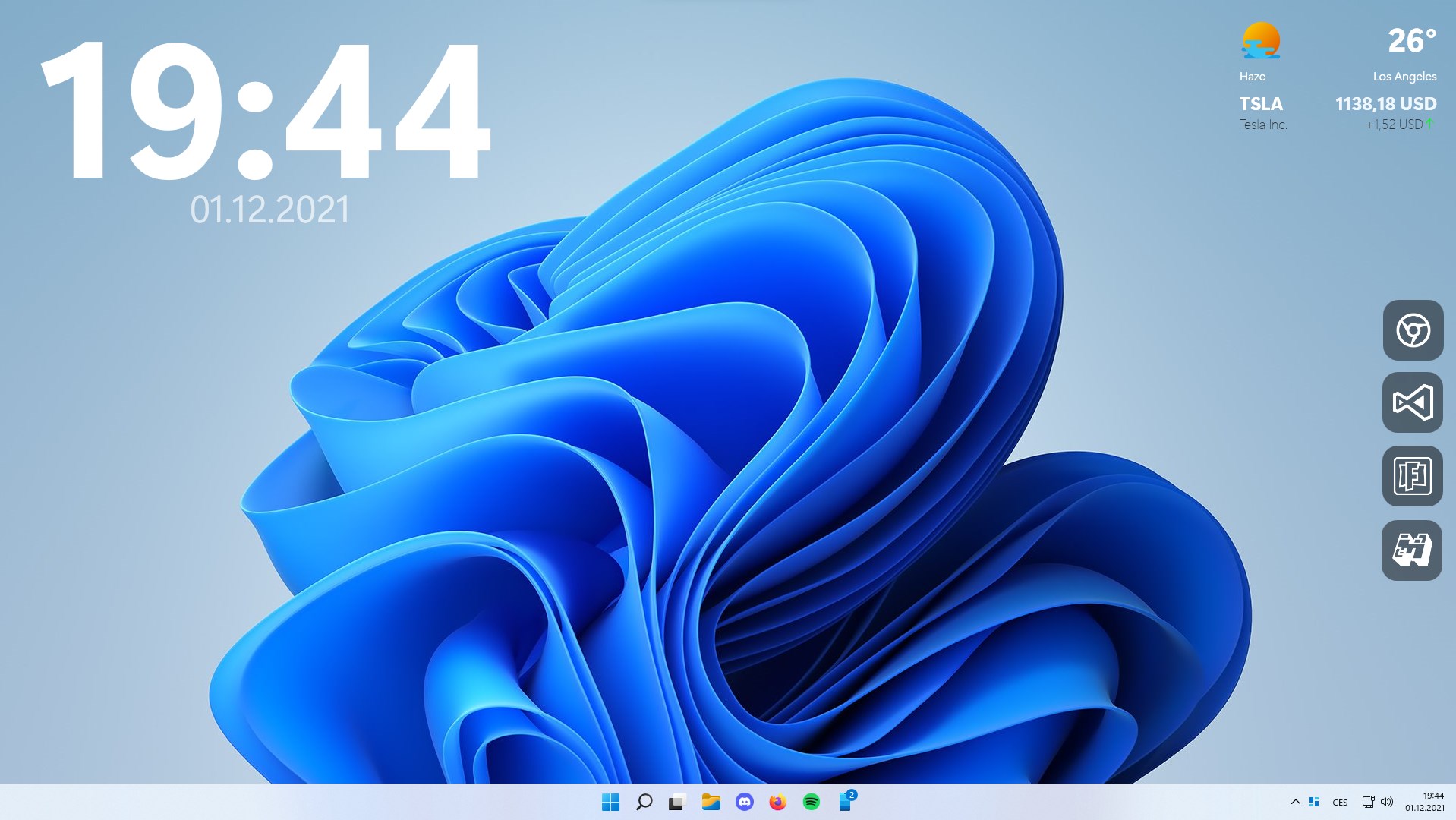 BeWidgets screenshot