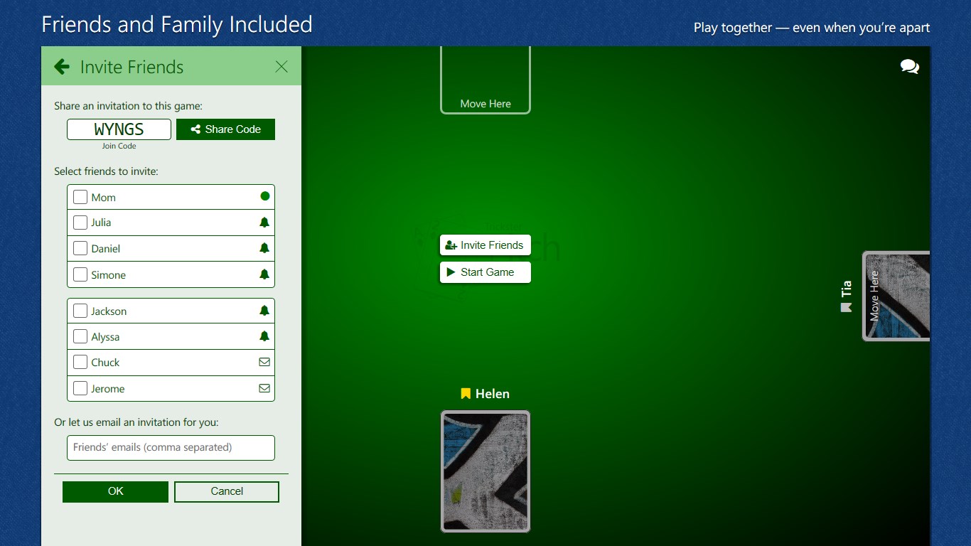 Trickster Cards screenshot