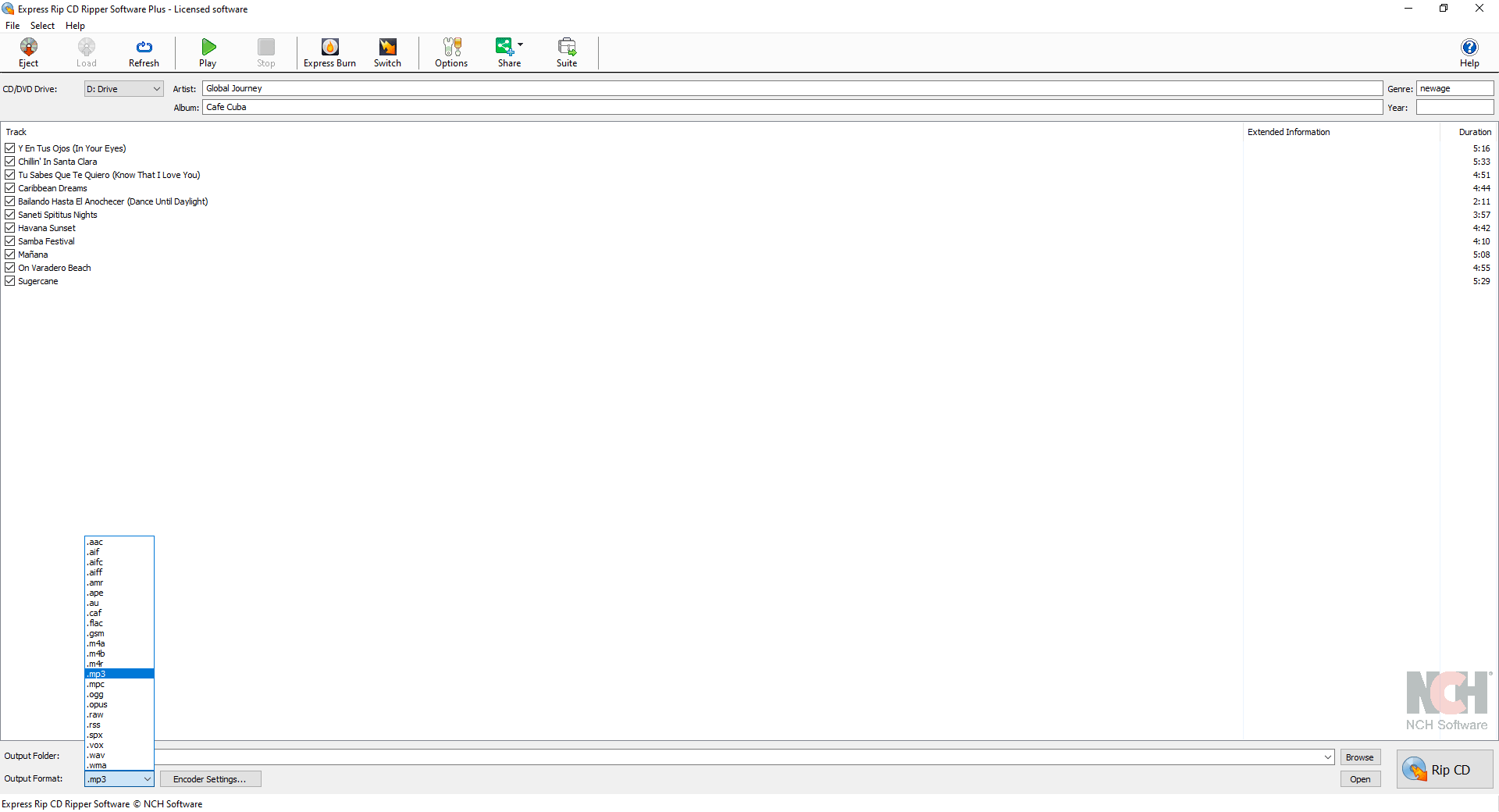 Express Rip screenshot