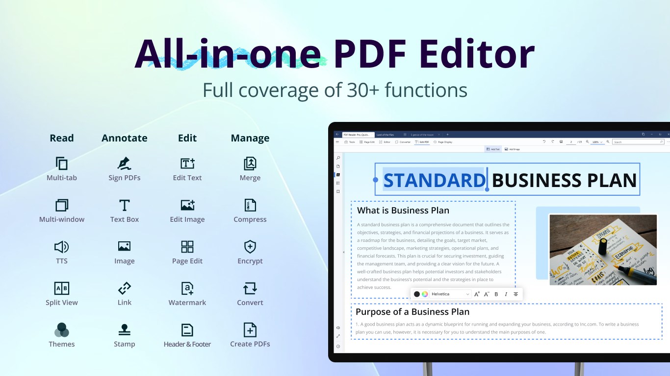PDF Reader Pro - PDF Editor & Converter screenshot