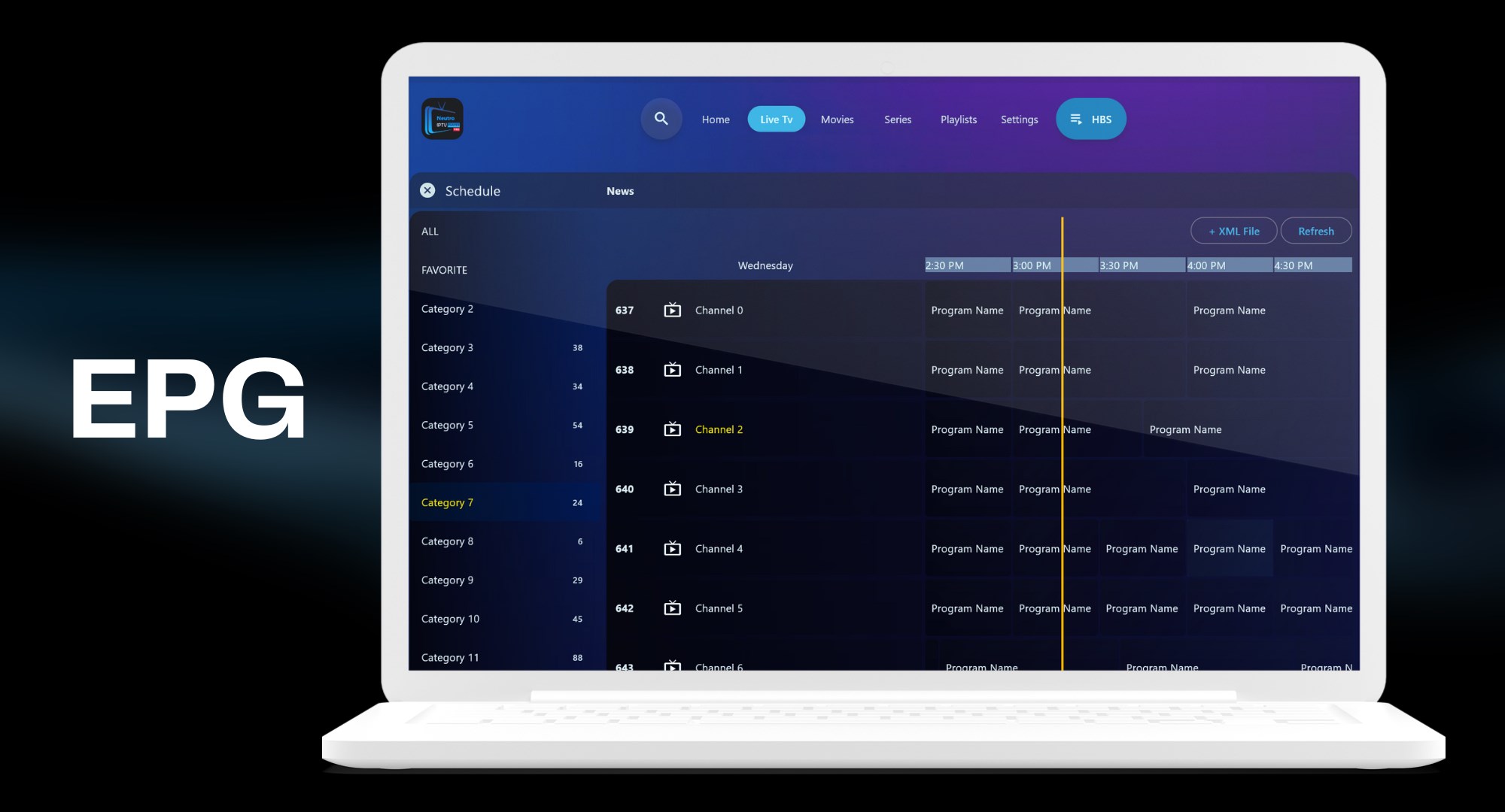 Neutro IPTV Player (Pro) screenshot