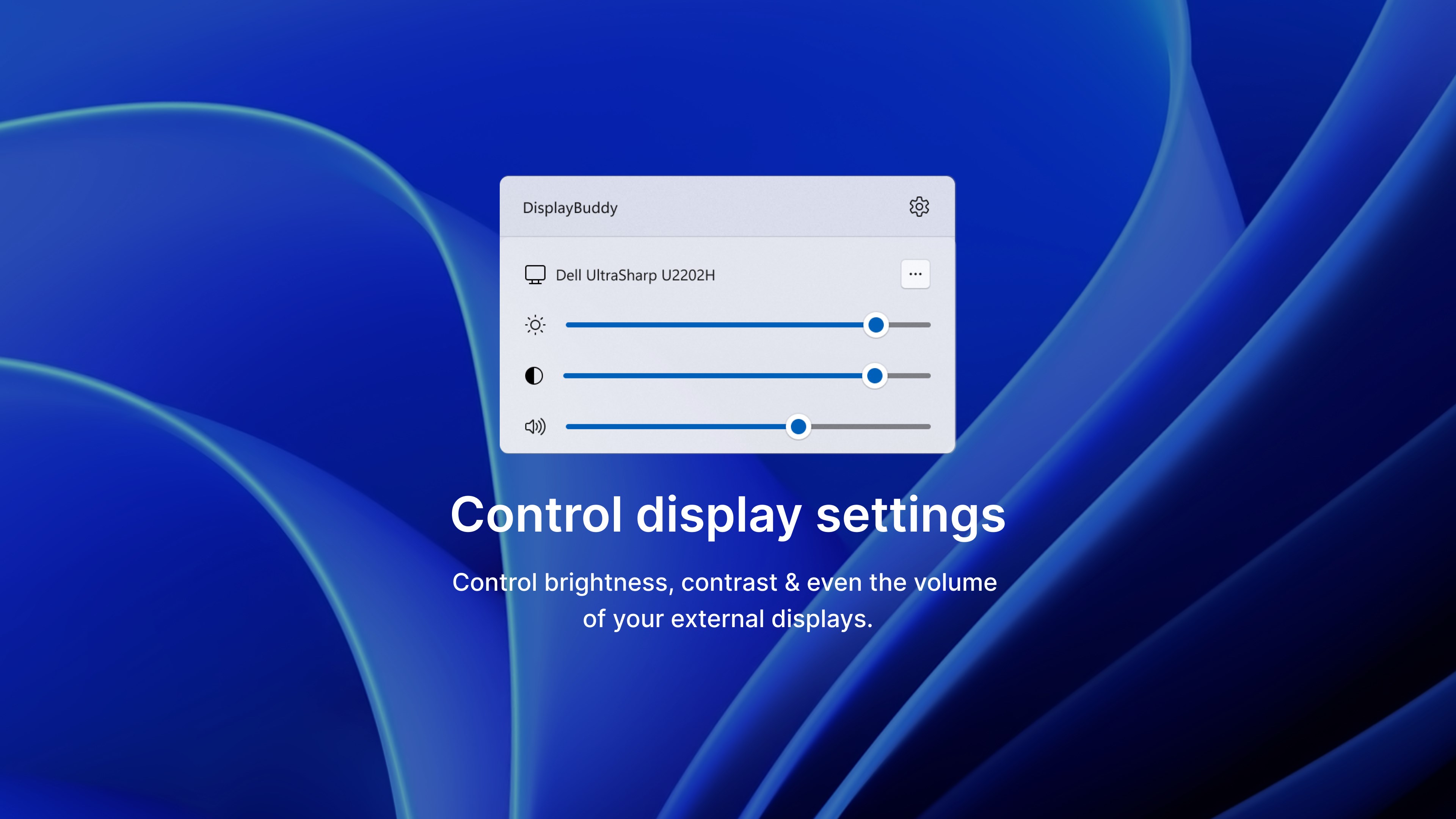 DisplayBuddy screenshot