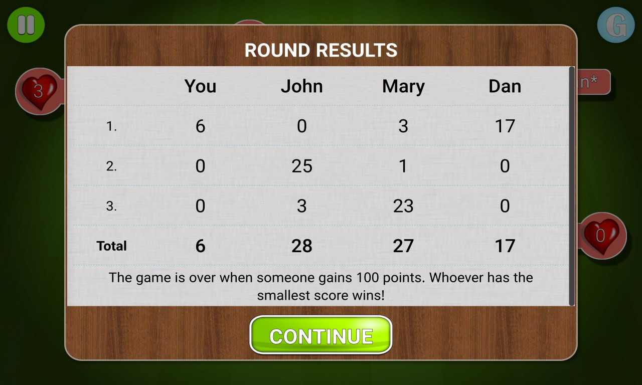 Hearts 3D Ultimate screenshot