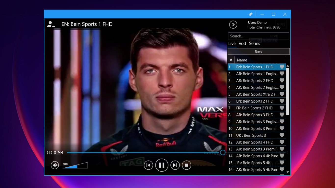 IPTV Player Pro: Epg, Favorite, Recorder screenshot