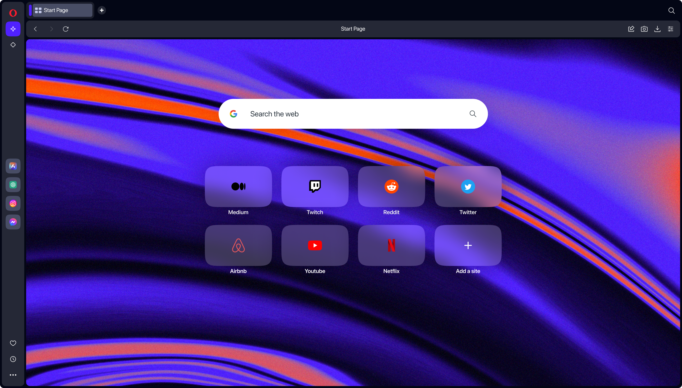 Opera Browser screenshot