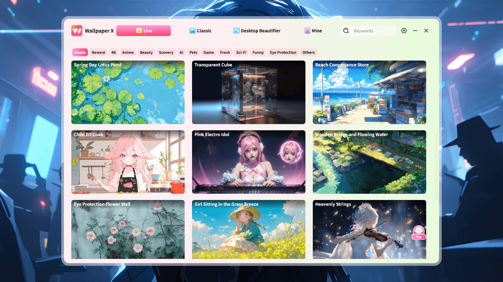 Wallpaper - Live Wallpapers Engine screenshot