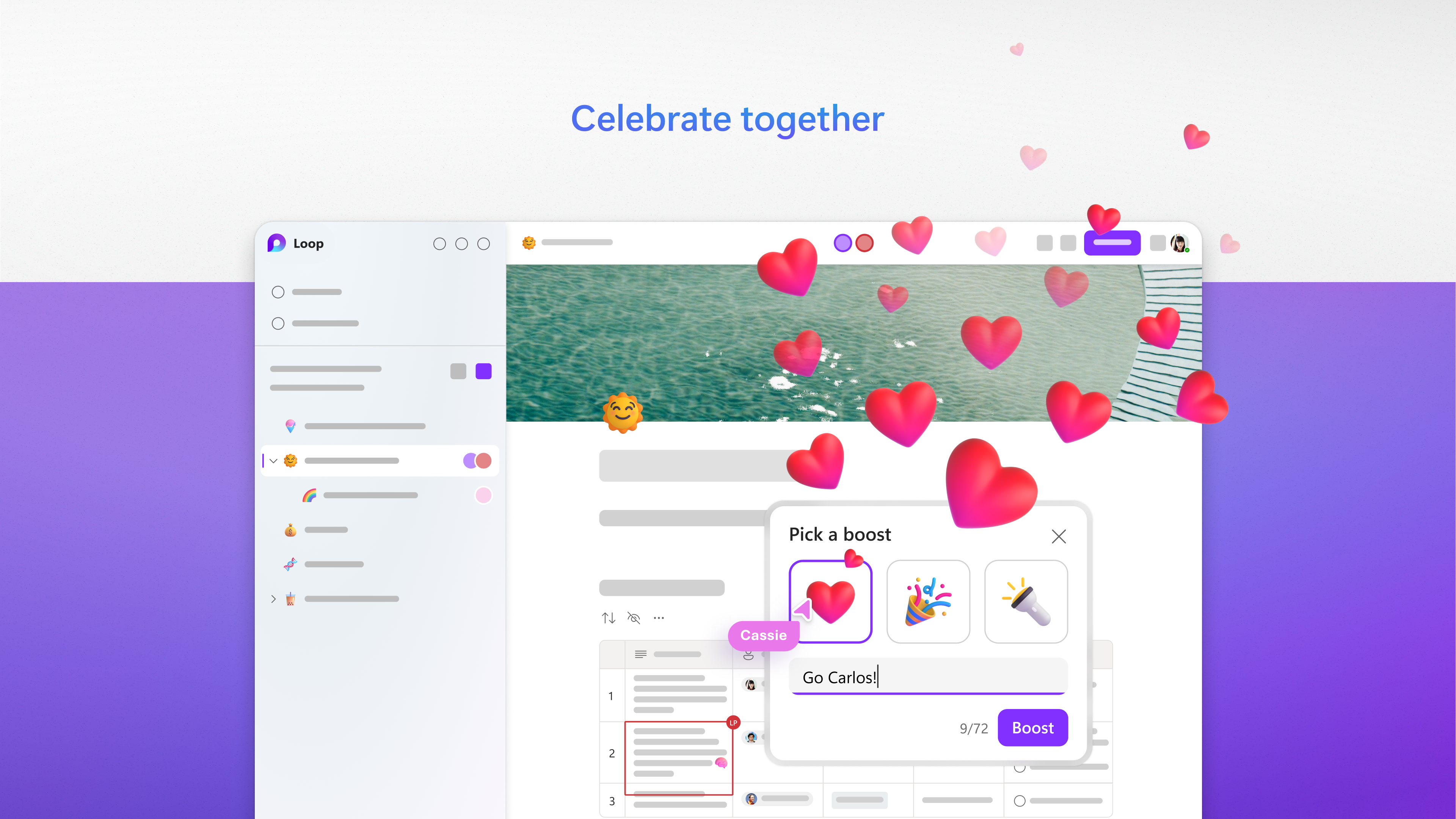 Microsoft Loop screenshot