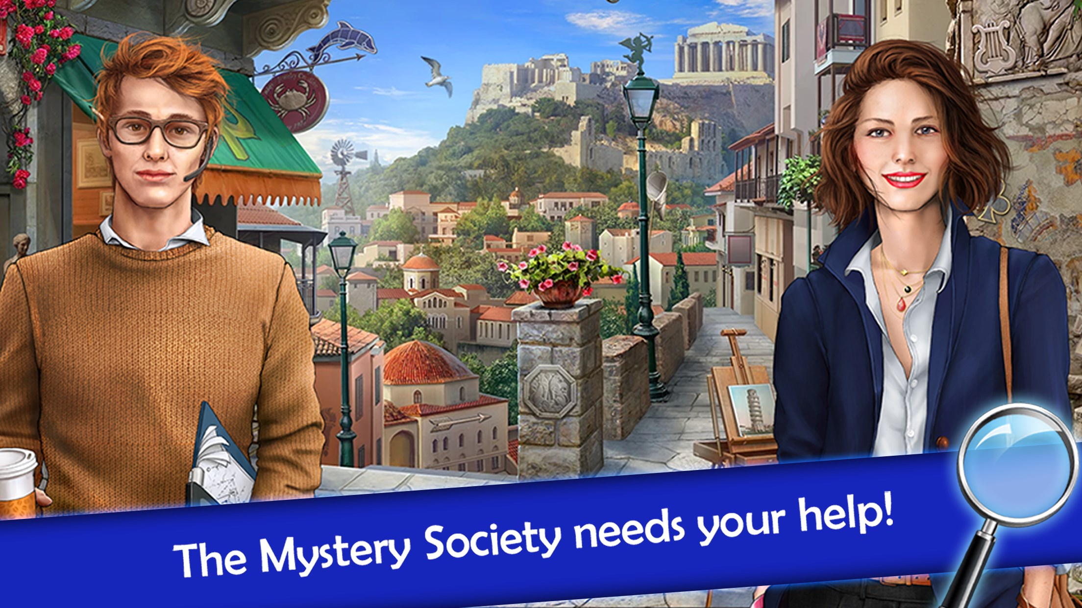 Hidden Objects: Mystery Society HD screenshot