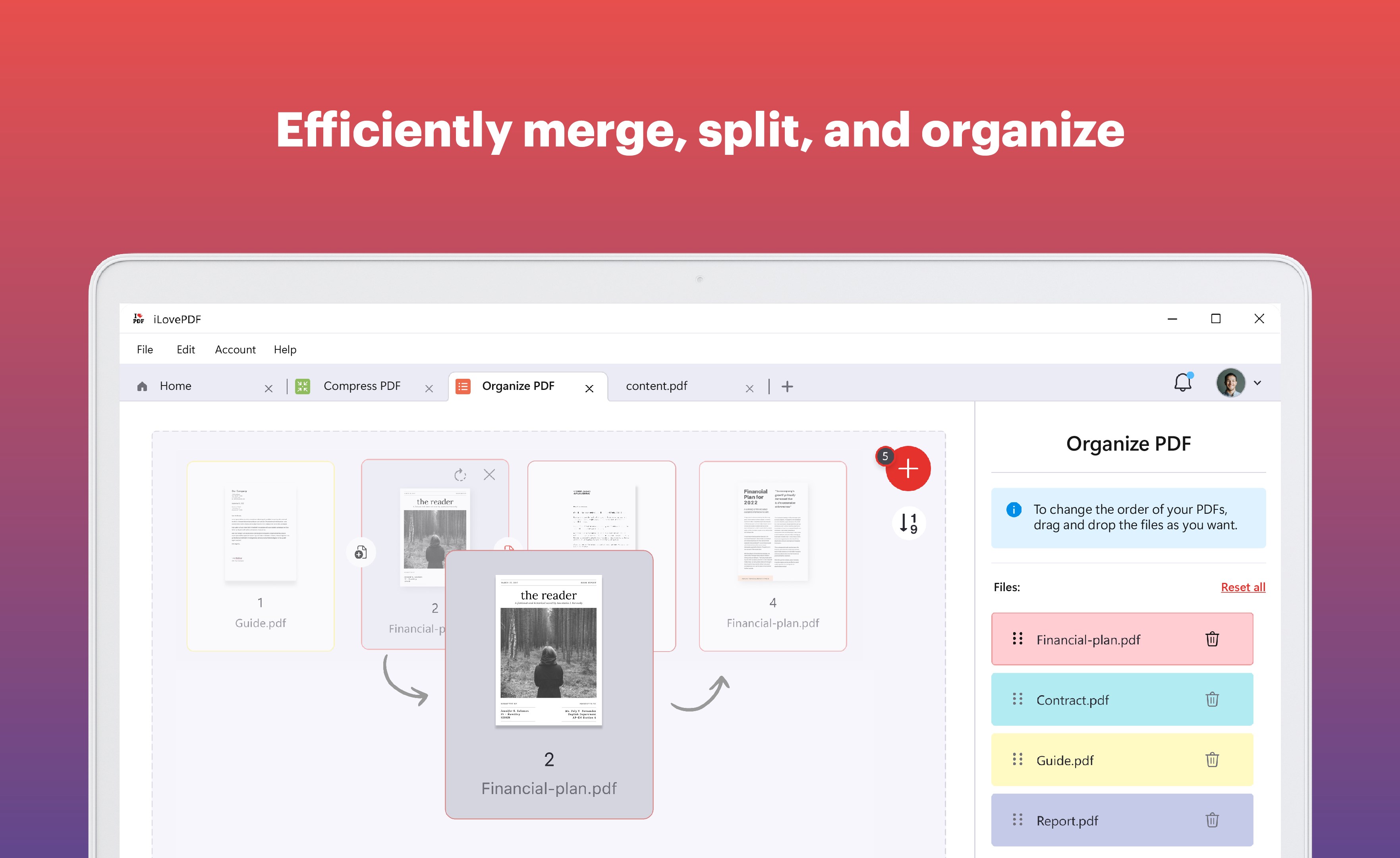 iLovePDF: PDF Reader and Editor screenshot