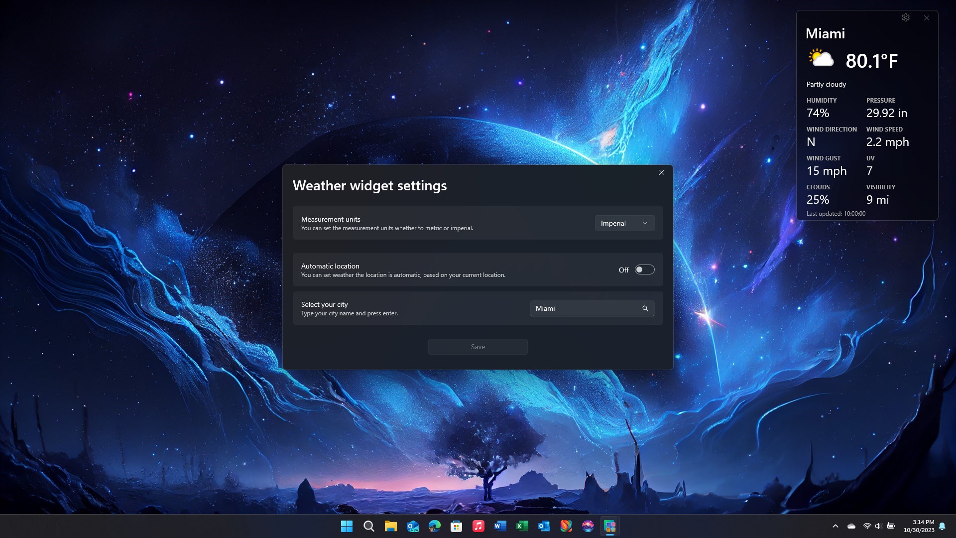 Widget Pro screenshot