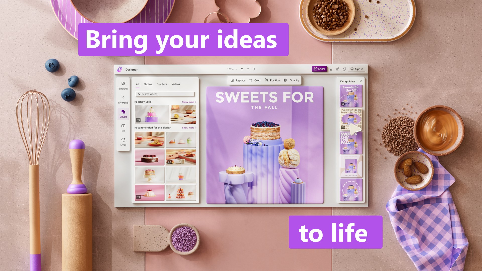 Microsoft Designer screenshot