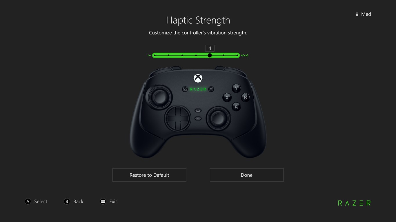 Razer Controller Setup For Xbox screenshot