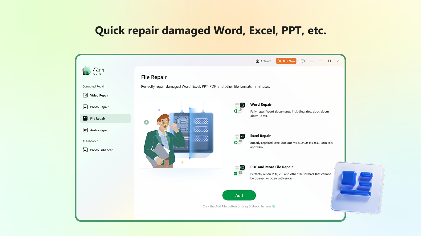 EaseUS Fixo screenshot