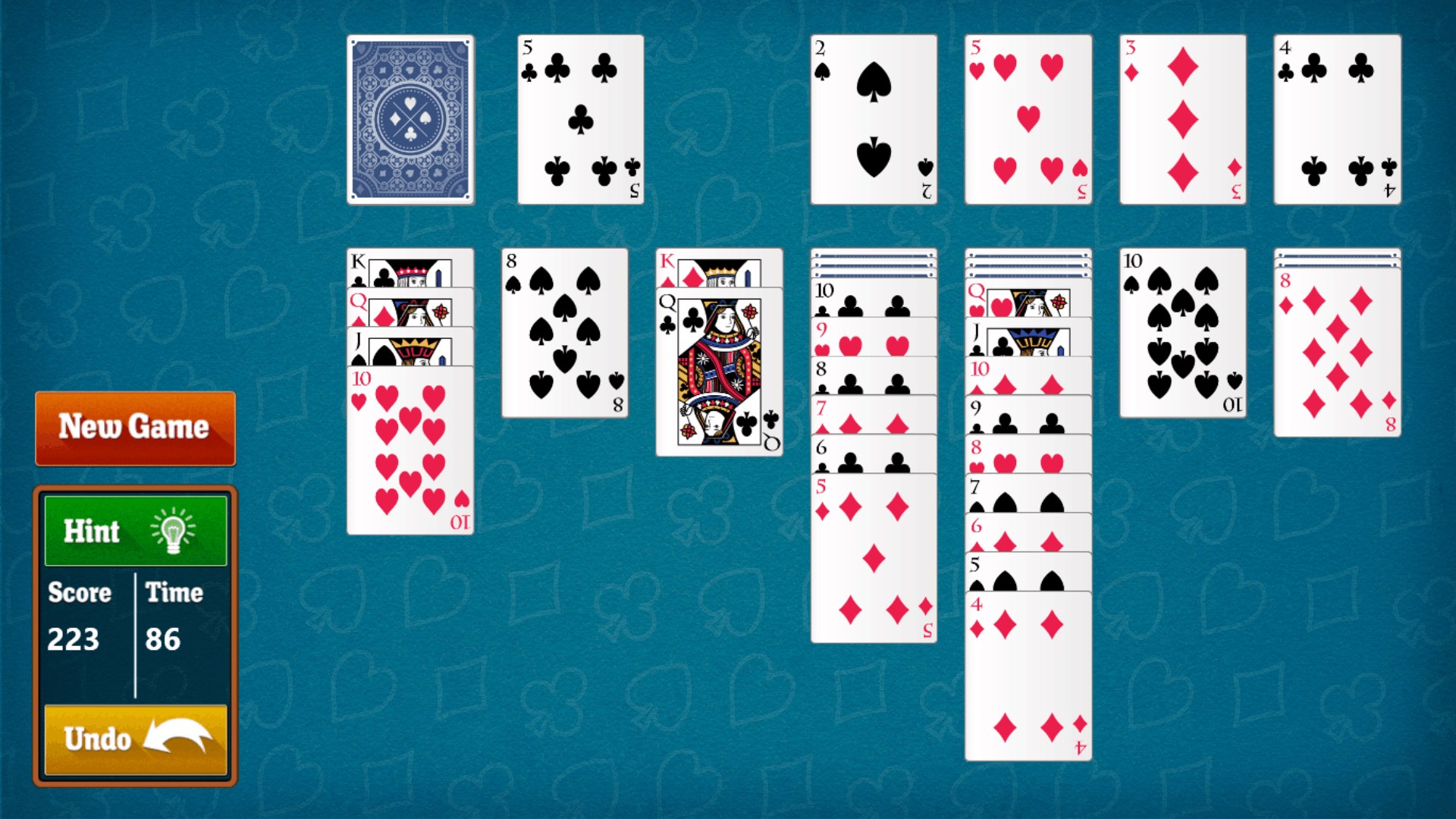 Simple Solitaire screenshot