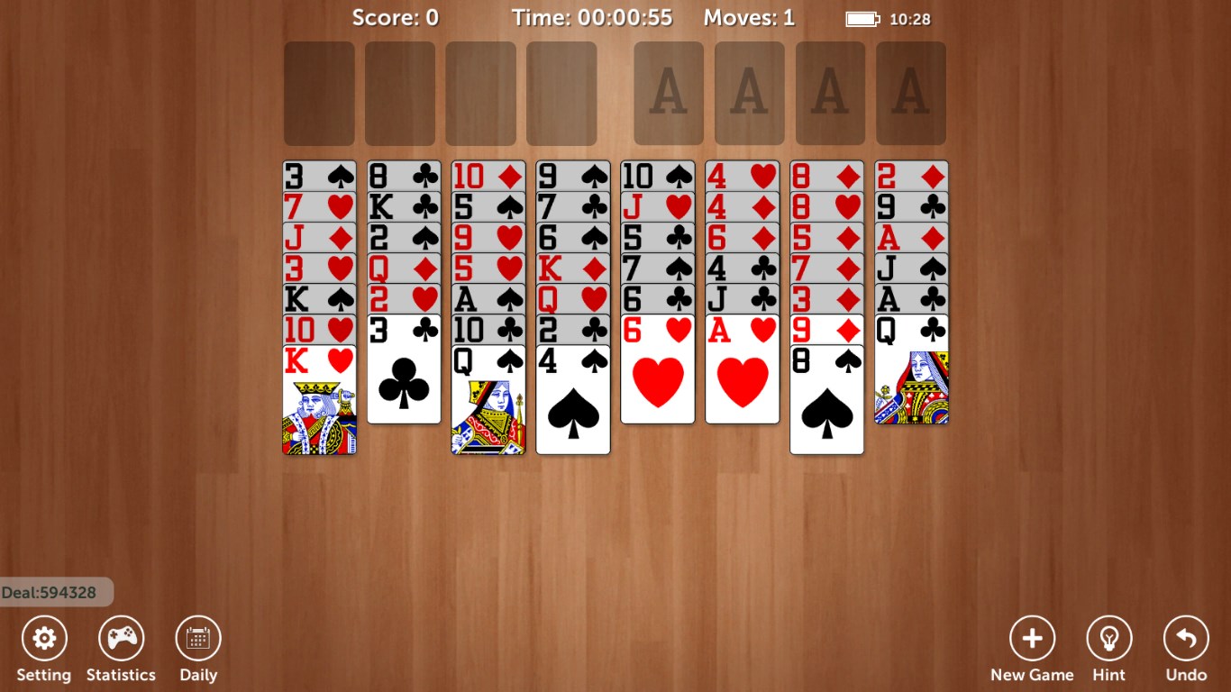 FreeCell Solitaire Pro!! screenshot