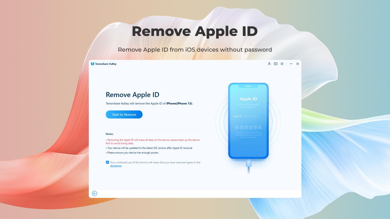 4uKey for iOS screenshot
