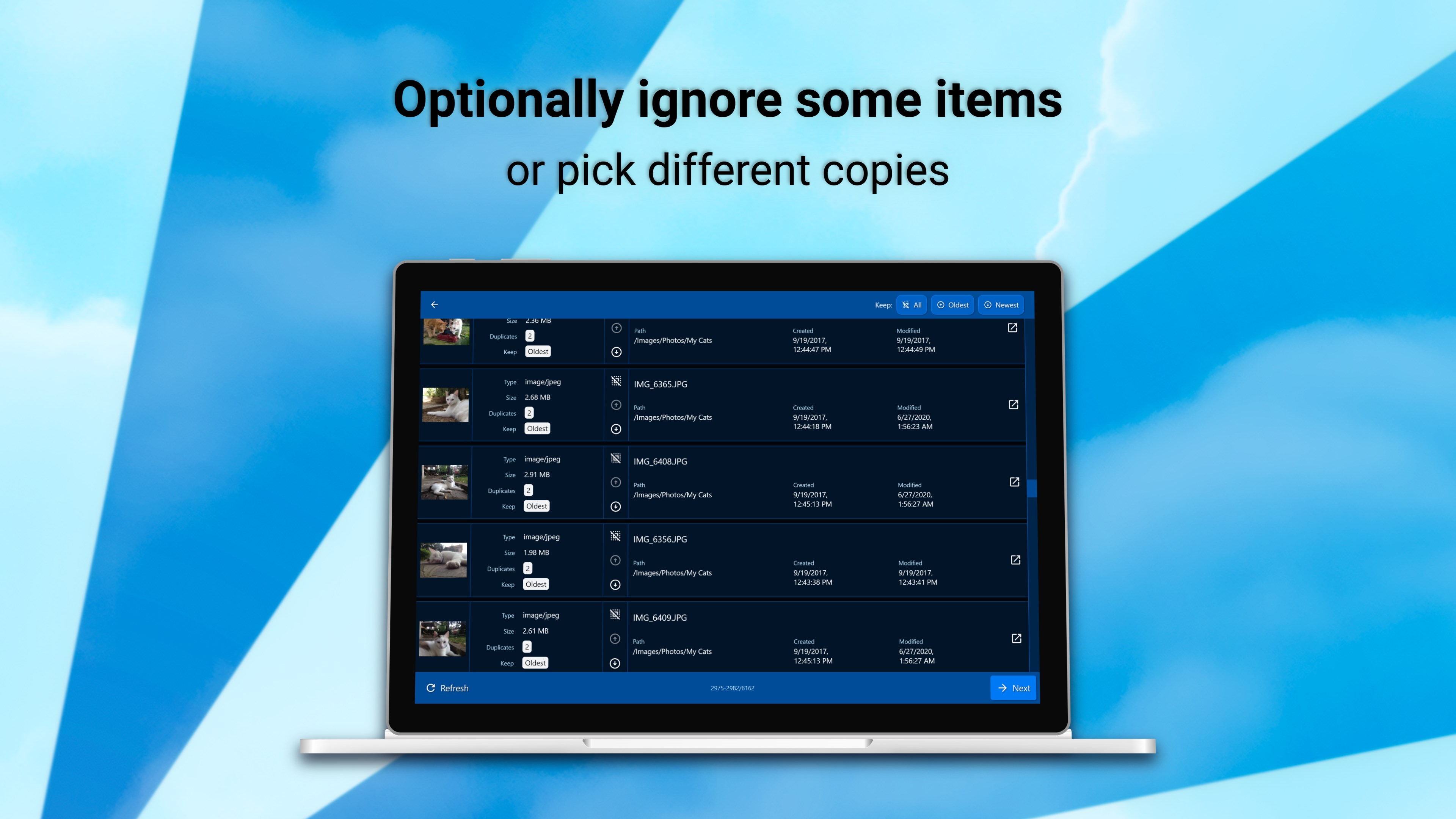 DeDuplicate - Cloud Cleaner screenshot