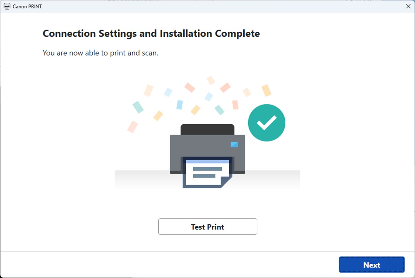 Canon PRINT screenshot