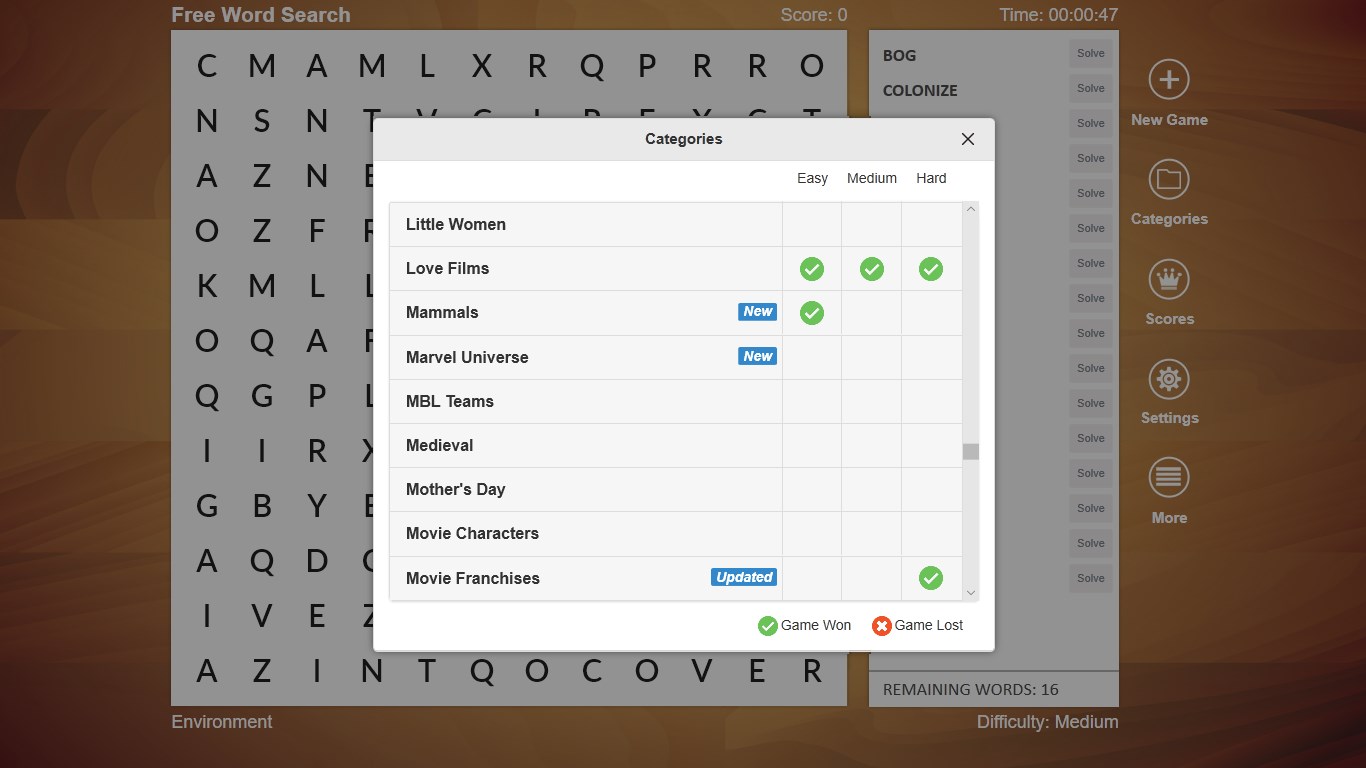 Word Search + screenshot