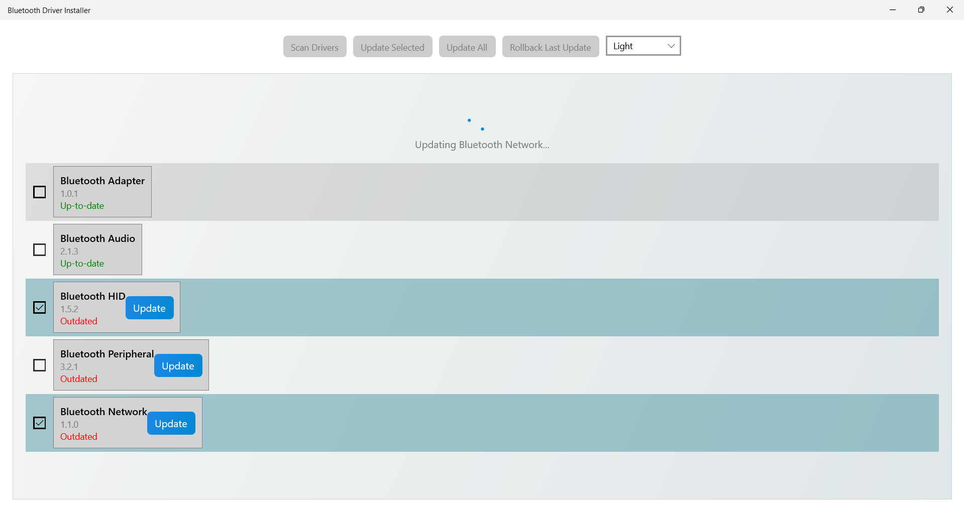 Bluetooth Driver Installer screenshot