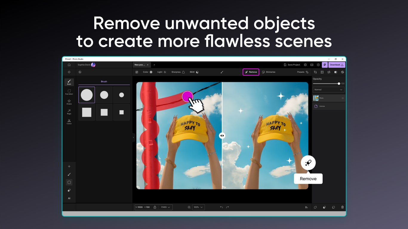 Picsart AI Photo Editor screenshot