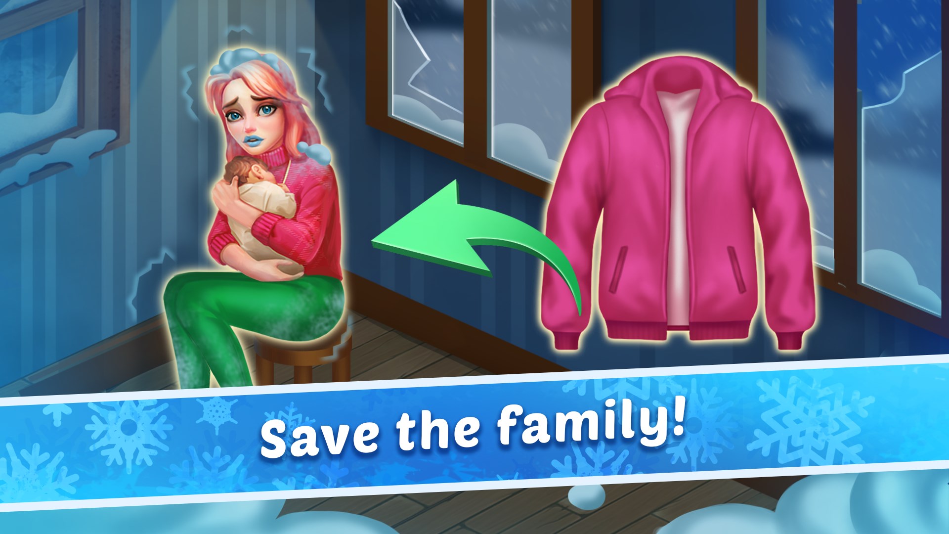 Coldscapes: My Match-3 Family screenshot