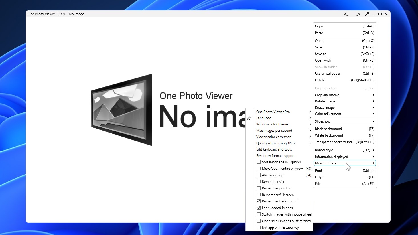 One Photo Viewer screenshot