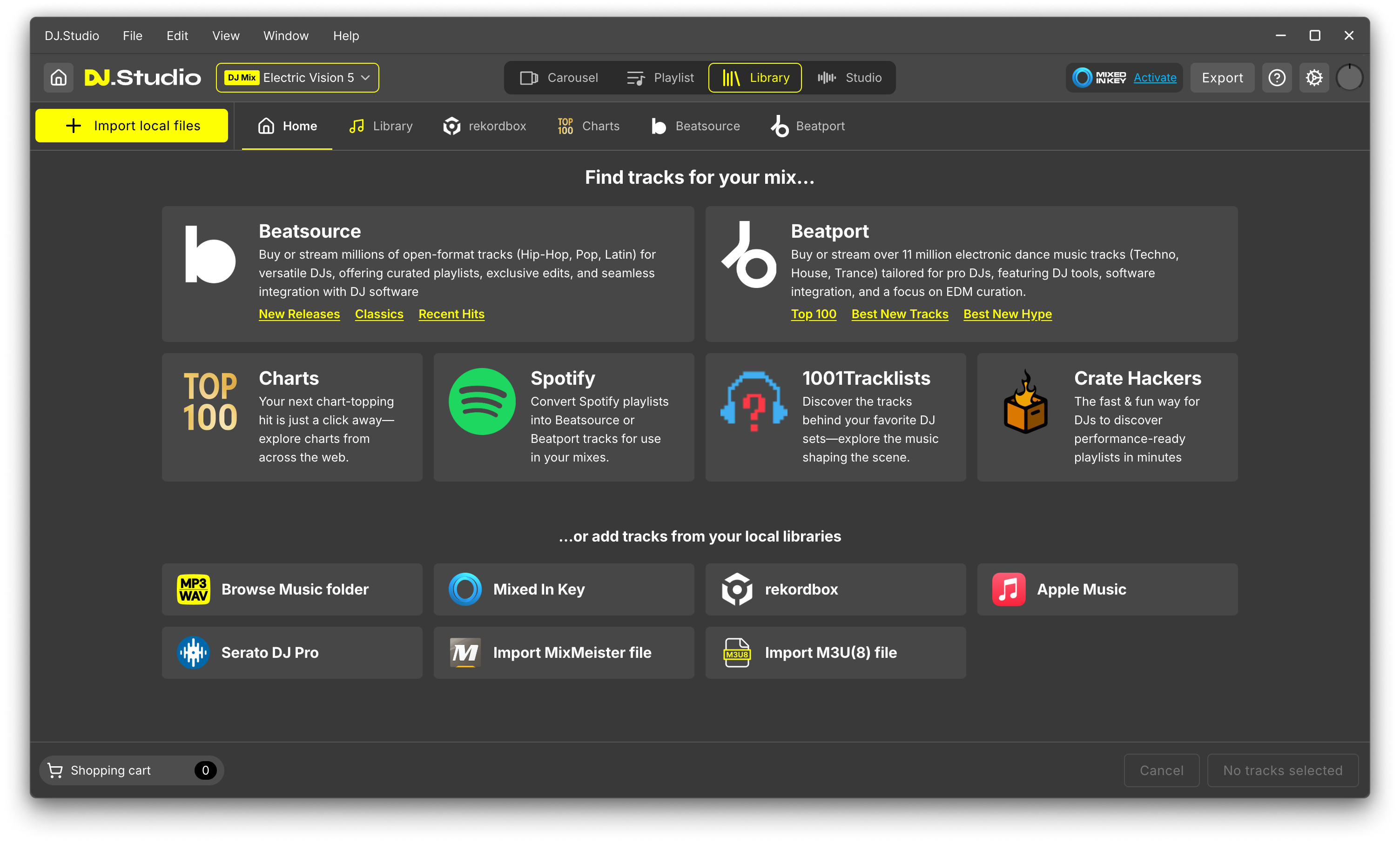 DJ.Studio Desktop screenshot