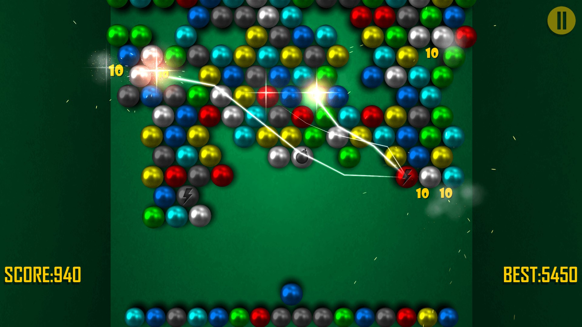 Magnet Balls Free screenshot