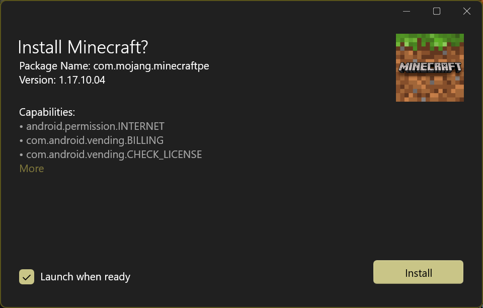 App Installer (Mobile) - WinUI 3 screenshot