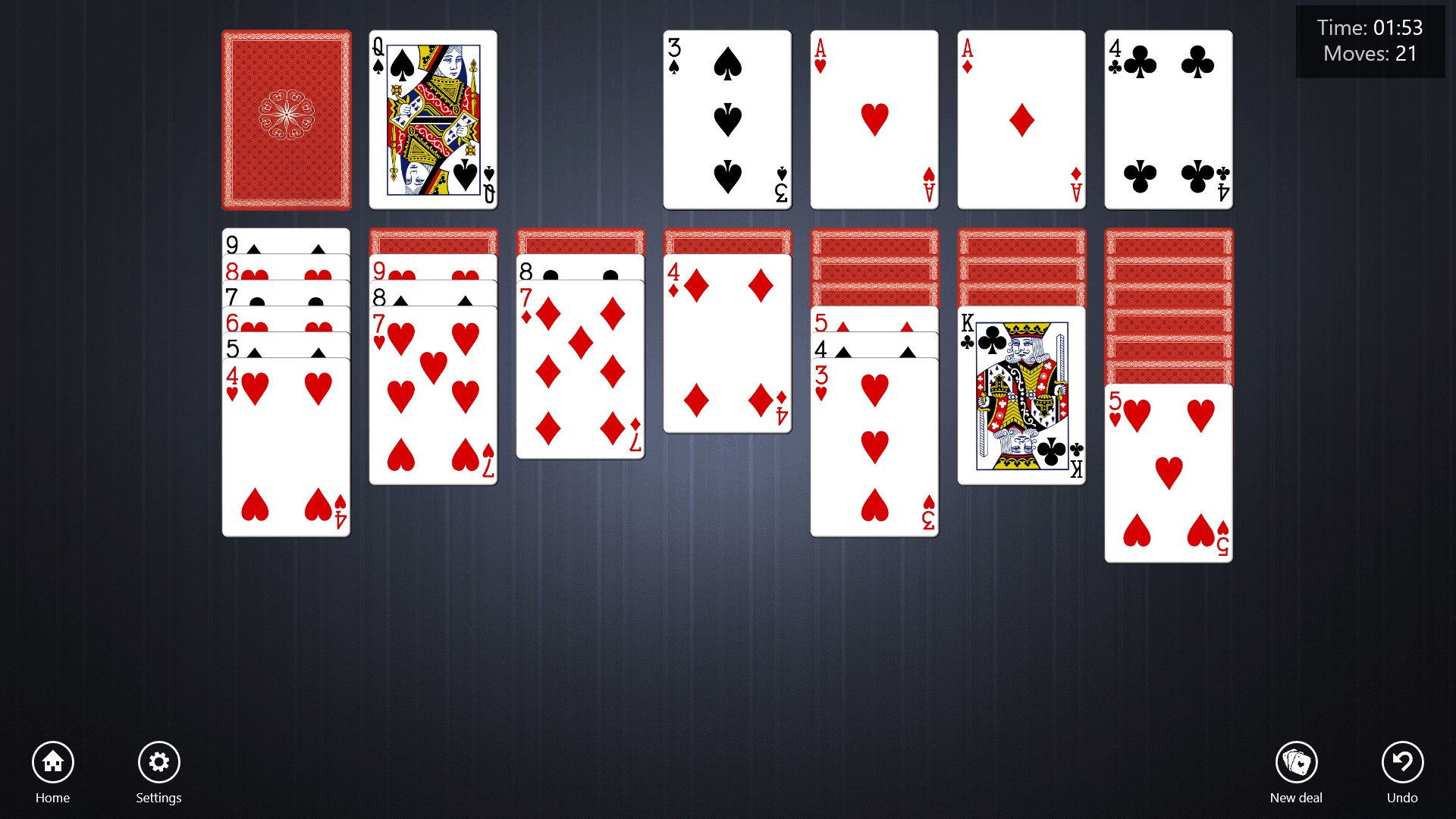 Klondike Solitaire HD Free screenshot