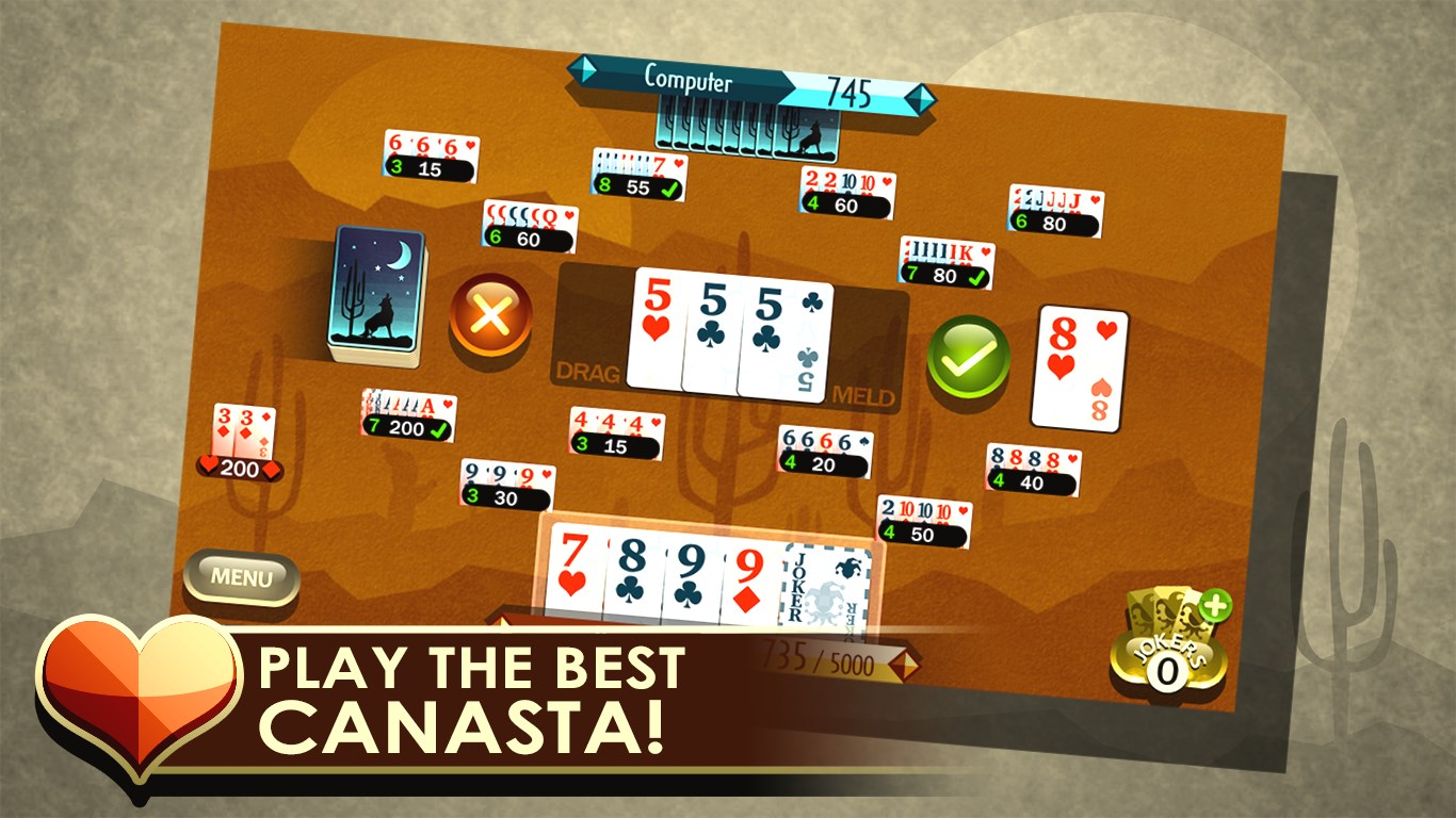 Canasta Royale screenshot