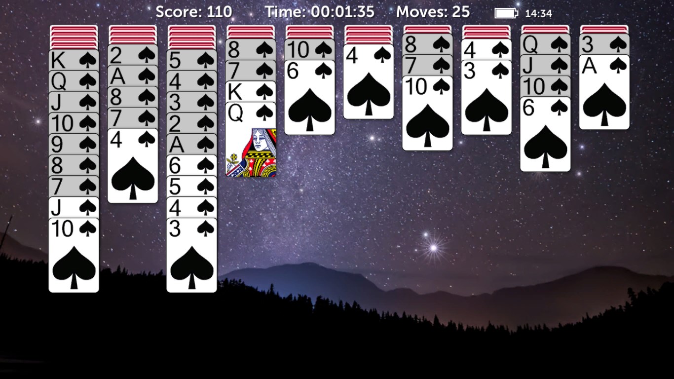 Spider Solitaire Classic 2022 screenshot