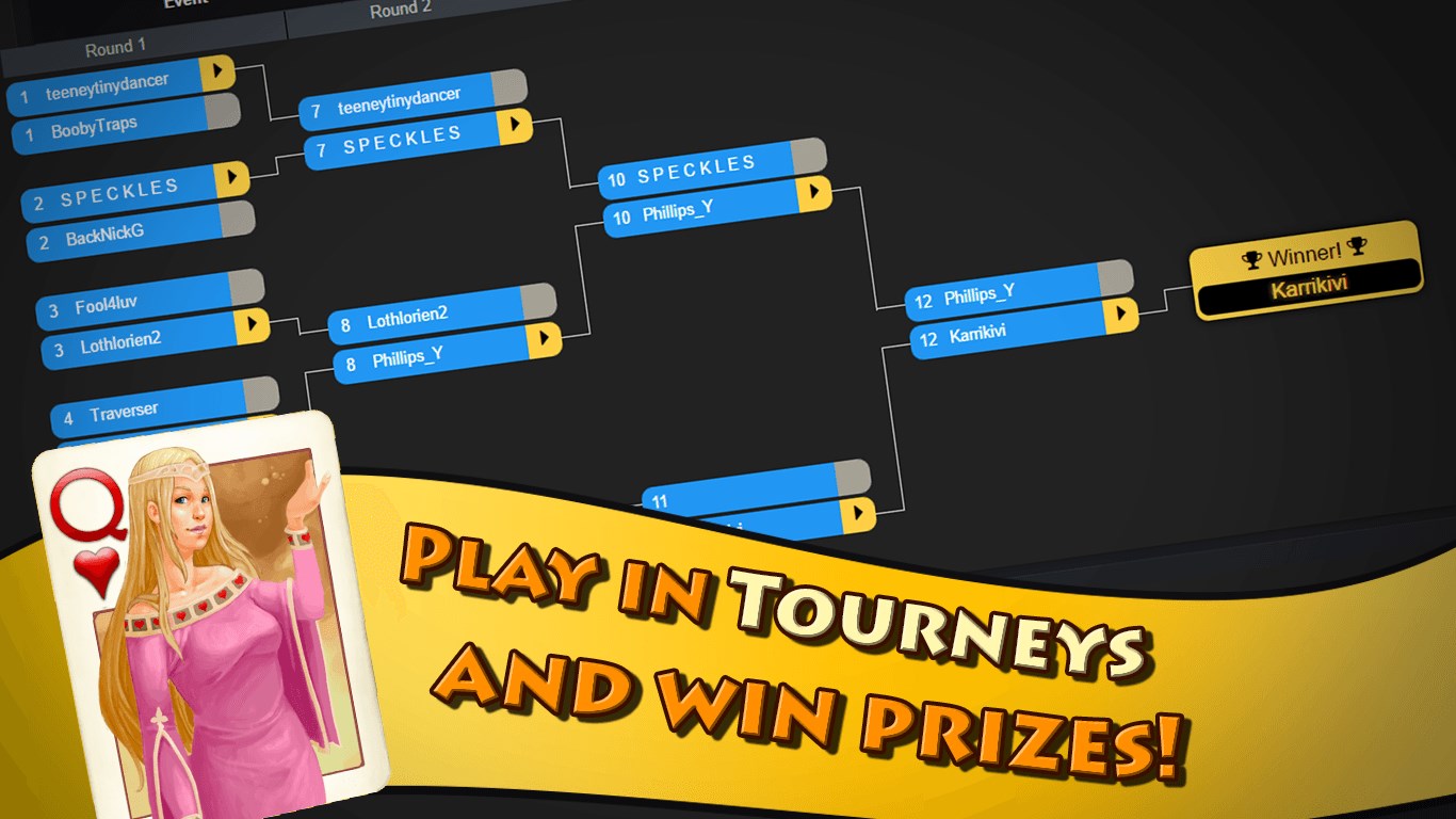 Hardwood Spades screenshot