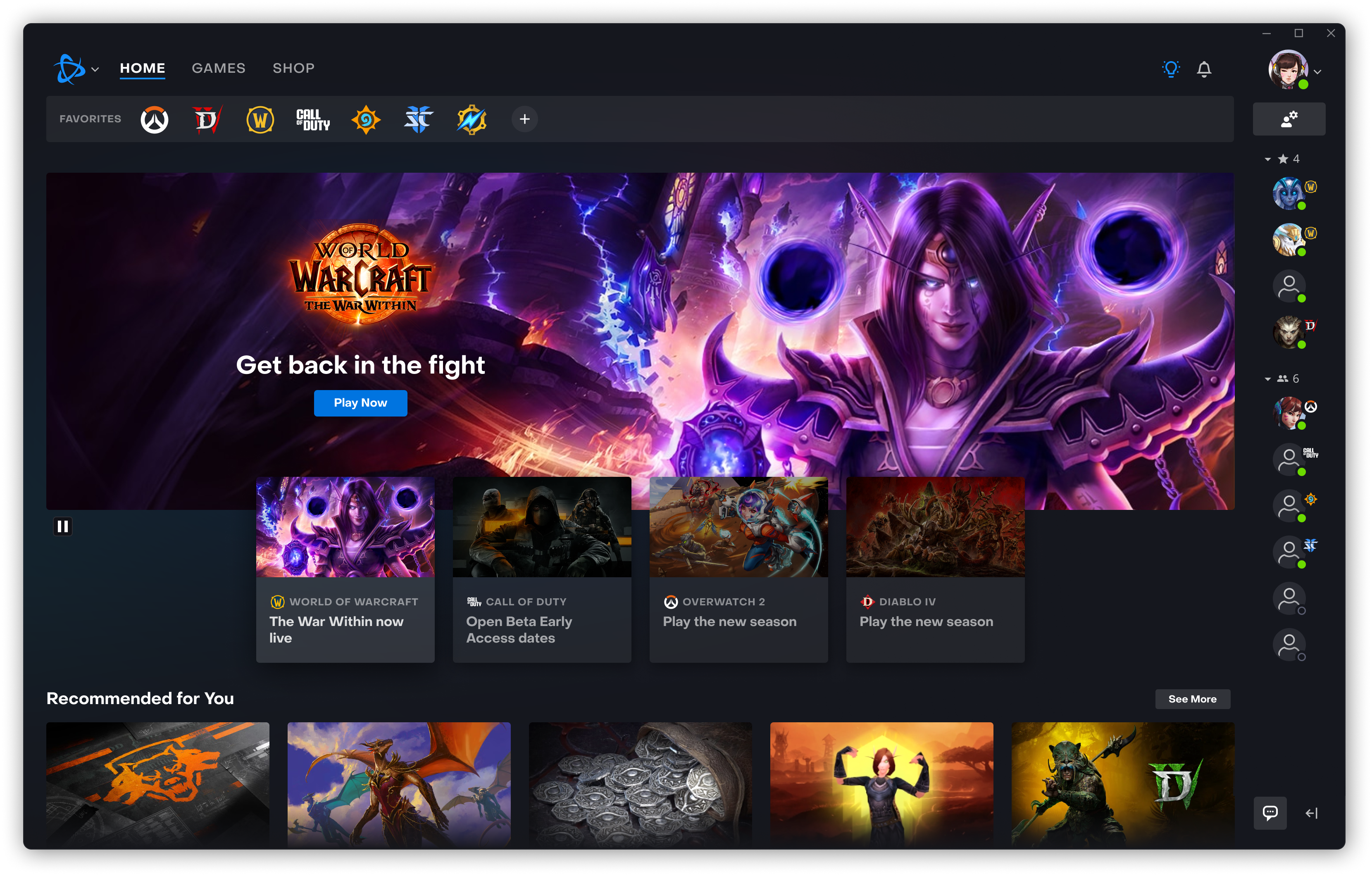 Battle.net screenshot