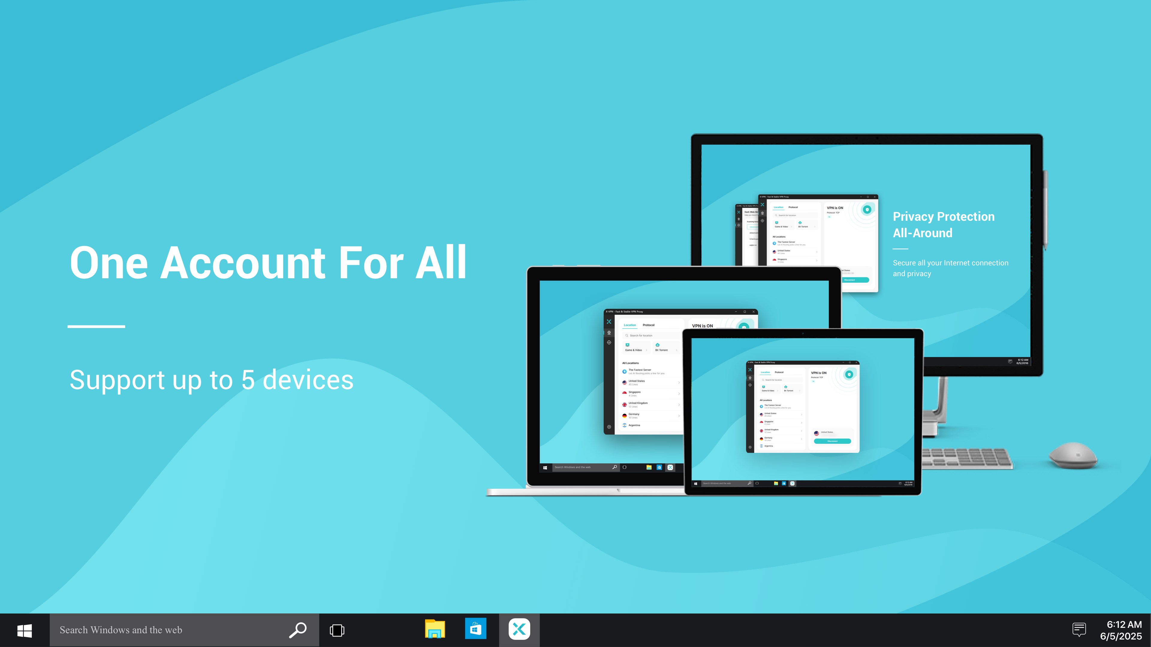 X-VPN - Best VPN Proxy master screenshot