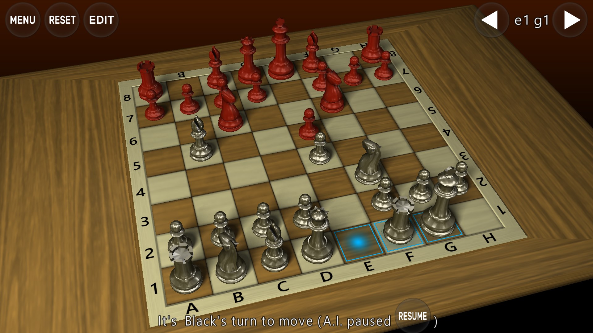 3D Chess Game screenshot
