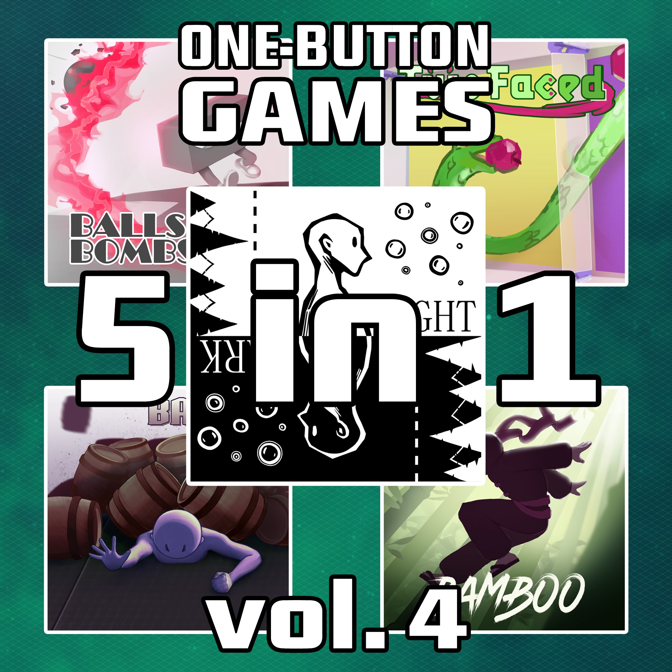 One Button Games 5-in-1 vol. 4 (Windows)